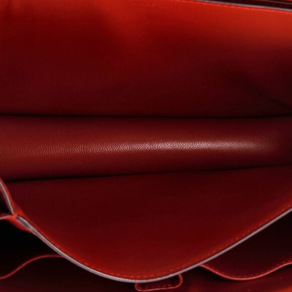 Celine Classic Box Bag Smooth Leather Medium Red - Picture 5 of 7